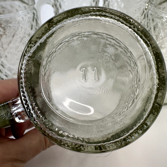 Vintage Beer Mugs, Root Beer Glasses, Set of 6 Large Glass Mugs or Beer Steins - Picture 9 of 11